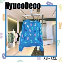 【Nyuco Deco】ロゴスウェット　オレンジorブルー